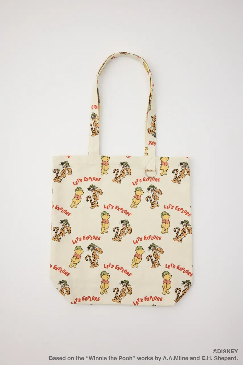 Disney Japan x Mus - NATUVENTURE - Winnie the Pooh - Explore Tote Bag