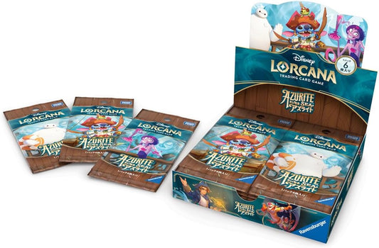 Disney Lorcana TCG Japanese Version Booster Pack - Great Azurite Box