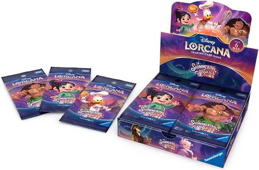 Disney Lorcana TCG Japanese Version Booster Pack - Shining Stars Box
