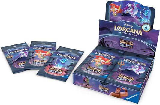Disney Lorcana TCG Japanese Version Booster Pack - The Return of Ursula Box