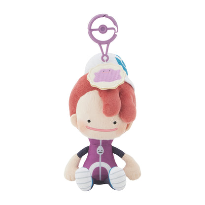 Japan Pokemon Center Original - Pokopia - Ditto Plush Keychain