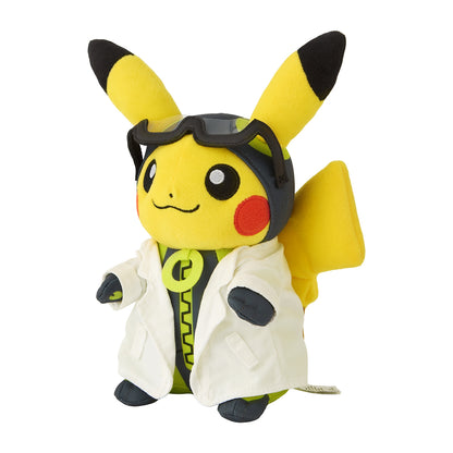 Japan Pokemon Center - Pokémon GO Plush Toy - Professor Willow's Assistant Pikachu