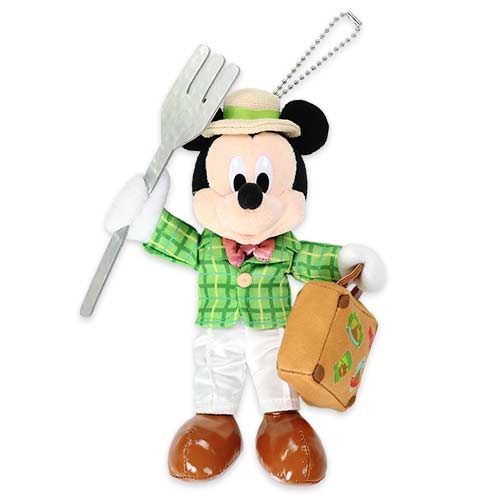 DISNEYSEA LIMITED - Food & Wine - Mickey Plush Keychain / Badge