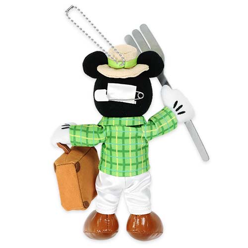 DISNEYSEA LIMITED - Food & Wine - Mickey Plush Keychain / Badge