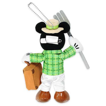 DISNEYSEA LIMITED - Food & Wine - Mickey Plush Keychain / Badge