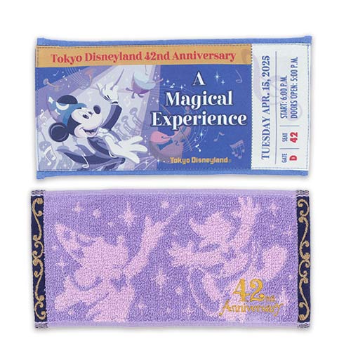 PRE ORDER - Tokyo Disney Resort - 42nd Anniversary - Mini Towel Set