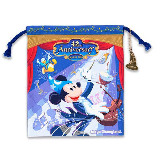 PRE ORDER - Tokyo Disney Resort - 42nd Anniversary - Drawstring Bag