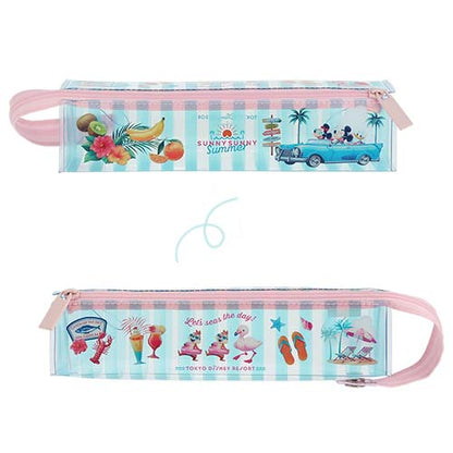 JUNE PREORDER - Tokyo Disney Resort - Sunny Sunny Summer - Pencil Case