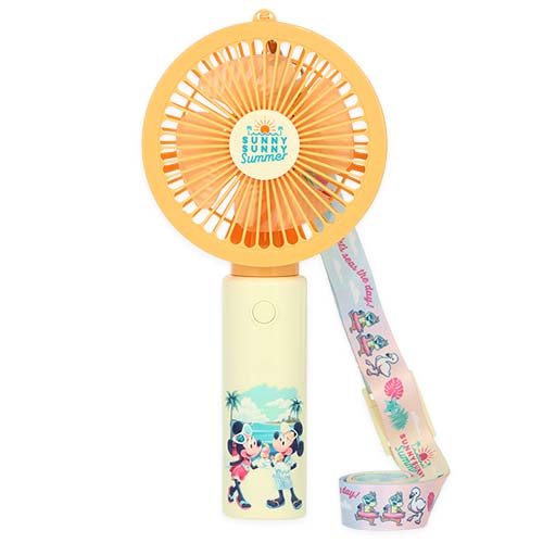 JUNE PREORDER - Tokyo Disney Resort - Sunny Sunny Summer - Light Up Fan