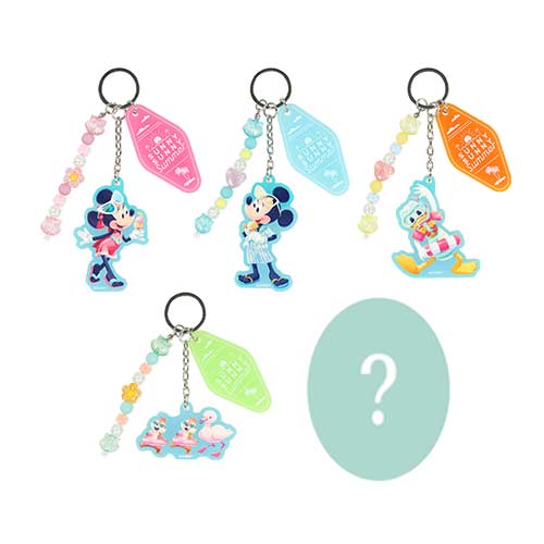 JUNE PREORDER - Tokyo Disney Resort - Sunny Sunny Summer - Keychain Blind Box - Full Set