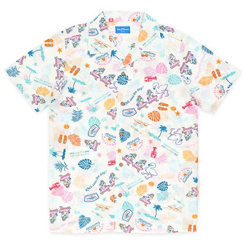 JUNE PREORDER - Tokyo Disney Resort - Sunny Sunny Summer - Adult Hawaiian Shirt
