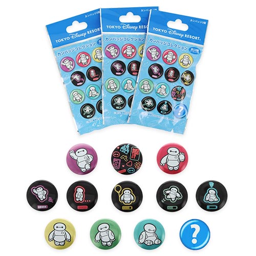 Tokyo Disney Resort - Summer Cool Off - Baymax - Tin Badge Blind Bag