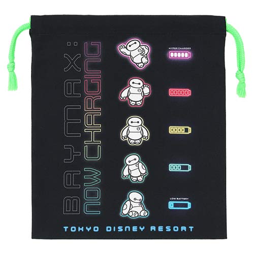 Tokyo Disney Resort - Summer Cool Off - Baymax Drawstring Bag