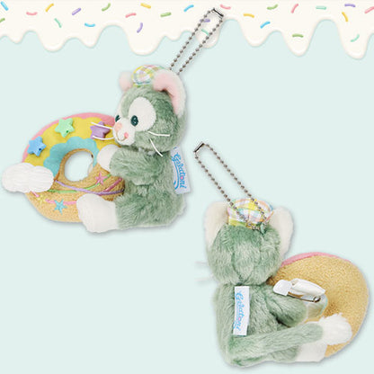 DISNEYSEA LIMITED - Duffy & Friends Filled with Joy! - Gelatoni Plush Keychain / Pin