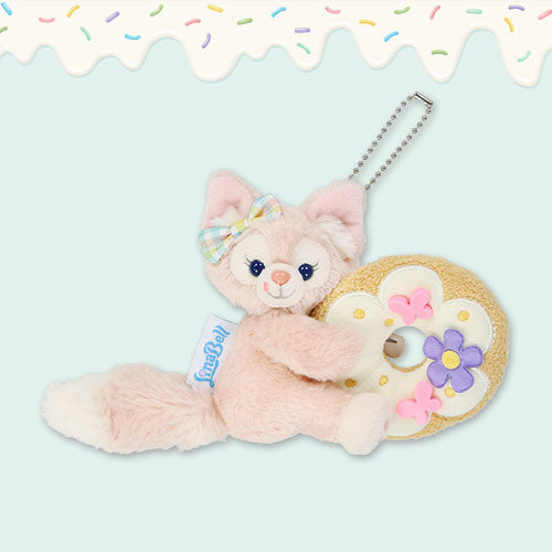 DISNEYSEA LIMITED - Duffy & Friends Filled with Joy! - Lina Bell Plush Keychain / Pin