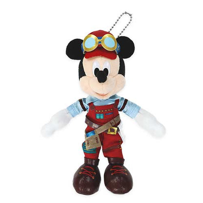 DISNEYSEA LIMITED - Dreams Take Flight - Mickey Mouse - Plush Keychain / Pin