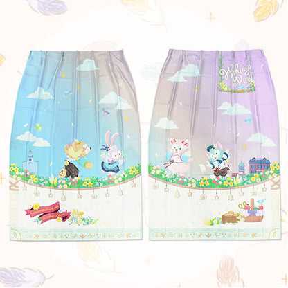 (SEPT 3 PREORDER) DISNEYSEA LIMITED - Wishing Wings - Duffy & Friends - Curtain Set