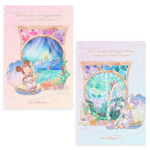 SEPT 4 PREORDER - Disneysea Limited - DisneySea 24th Anniversary - Postcard Set