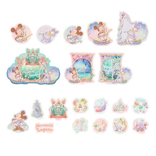 SEPT 4 PREORDER - Disneysea Limited - DisneySea 24th Anniversary - Stickers & Tape Set