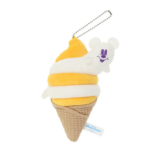 SEPT 18 PREORDER - Tokyo Disney Resort - Halloween 2025 - Mickey Ghost - Dole Whip Plush Keychain / Pin