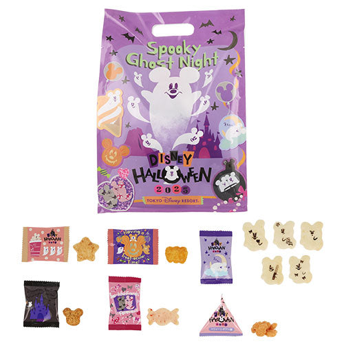 SEPT 18 PREORDER - Tokyo Disney Resort - Halloween 2025 - Mickey Ghost - Rice Crackers