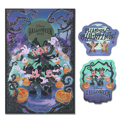 SEPT 18 PREORDER - Tokyo Disney Resort - Halloween 2025 - Postcard & Stickers Set