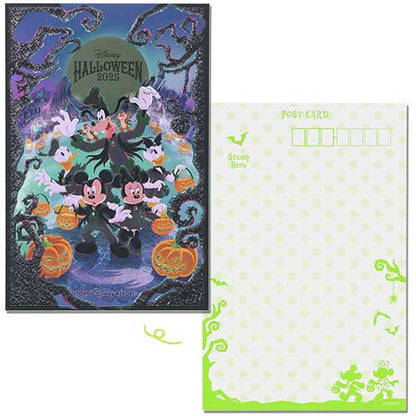 SEPT 18 PREORDER - Tokyo Disney Resort - Halloween 2025 - Postcard & Stickers Set