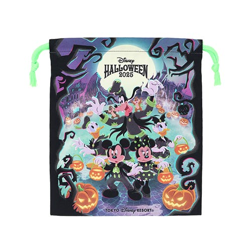 SEPT 18 PREORDER - Tokyo Disney Resort - Halloween 2025 - Drawstring Bag
