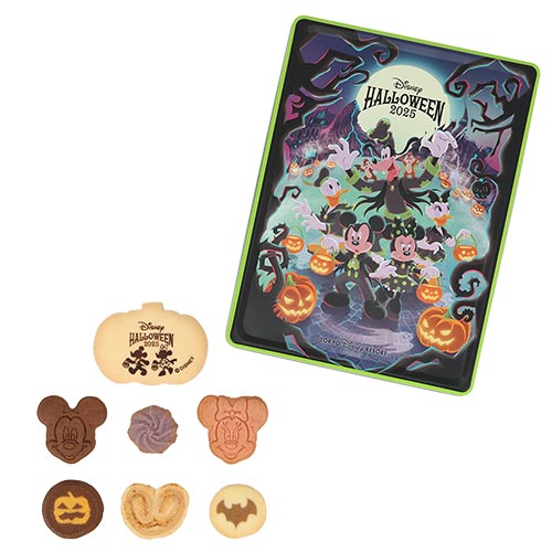 SEPT 18 PREORDER - Tokyo Disney Resort - Halloween 2025 - Assorted Cookie Tin