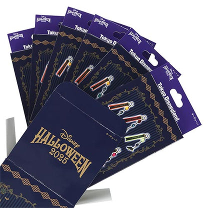 SEPT 18 PREORDER - Tokyo Disney Resort - Halloween 2025 - Villain Keychain - Blind Box - Full Set