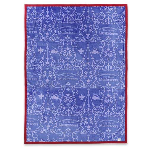OCT 9 PREORDER - Tokyo Disney Resort - The Three Musketeers - Blanket