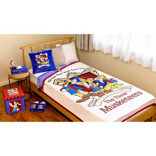OCT 9 PREORDER - Tokyo Disney Resort - The Three Musketeers - Blanket