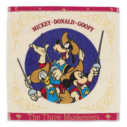 OCT 9 PREORDER - Tokyo Disney Resort - The Three Musketeers - Mini Towel Set