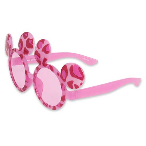 16 OCT PREORDER - Tokyo Disney Resort - Leopard Print - Minnie Mouse - Pink Fashion Glasses