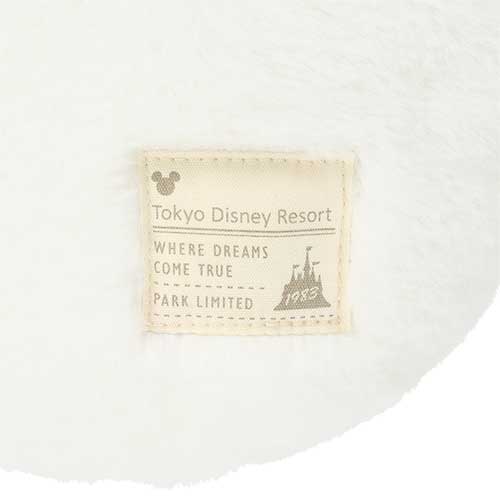 16 OCT PREORDER - Tokyo Disney Resort - Cream Winter Fur - Mickey Mouse Plush Bag
