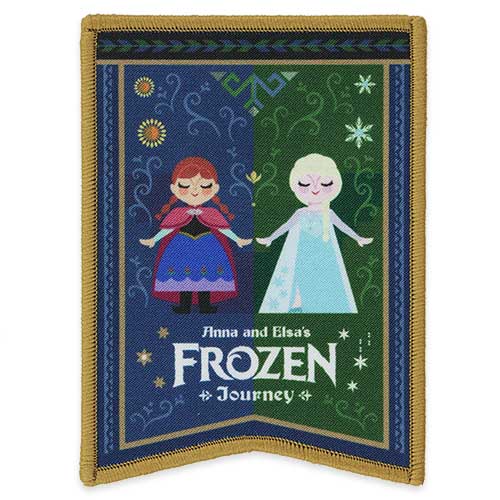 OCT 30 PREORDER - Disneysea Limited - Fantasy Springs - Frozen - Anna & Elsa Patch / Pin