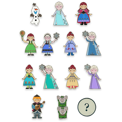 OCT 30 PREORDER - Disneysea Limited - Fantasy Springs - Frozen - Pin Blind Box