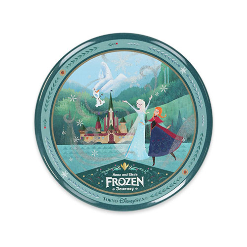 OCT 30 PREORDER - Disneysea Limited - Fantasy Springs - Anna & Elsa - Can Badge