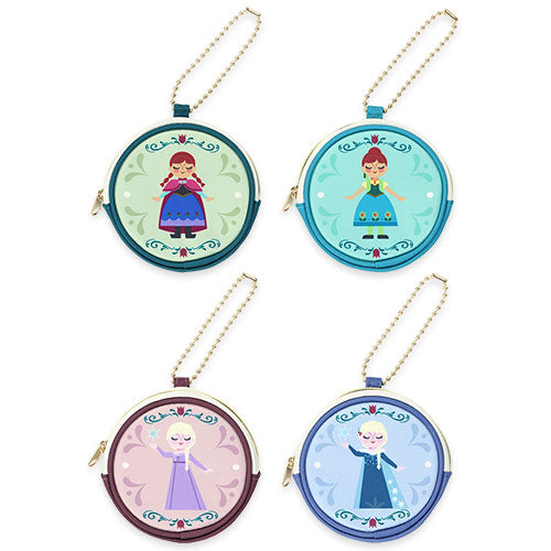 OCT 30 PREORDER - Disneysea Limited - Fantasy Springs - Anna & Elsa - 4 Pouch Set