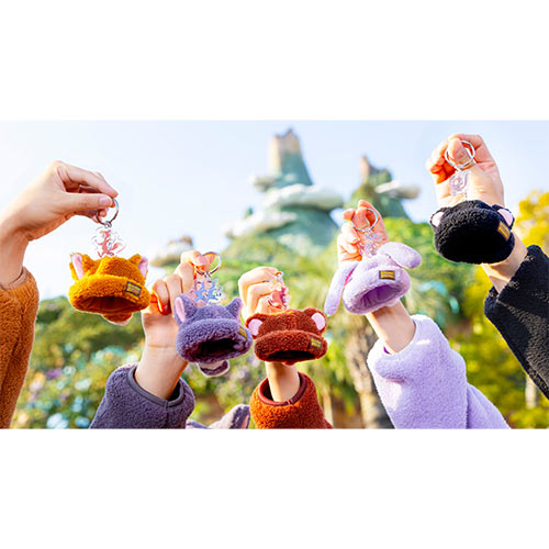 OCT 30 PREORDER - Disneysea Limited - Fantasy Springs - Peter Pan Adventure - Lost Boys - Fox Hat Keychain