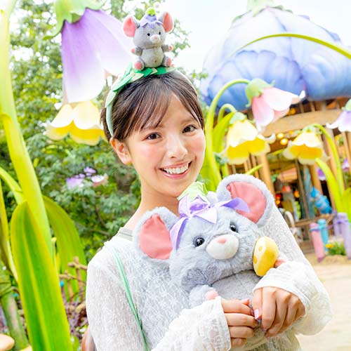 OCT 30 PREORDER - Disneysea Limited - Fantasy Springs - Tinkerbell - Cheese the Mouse Plush