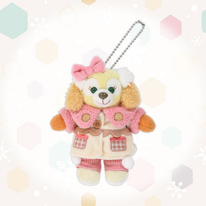 NOV 5 PREORDER - Disneysea Limited - Duffy & Friends - Secret Of a Snowy Day - Cookie Ann Plush Keychain / Pin