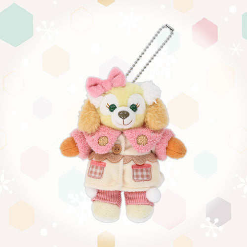 NOV 5 PREORDER - Disneysea Limited - Duffy & Friends - Secret Of a Snowy Day - Cookie Ann Plush Keychain / Pin
