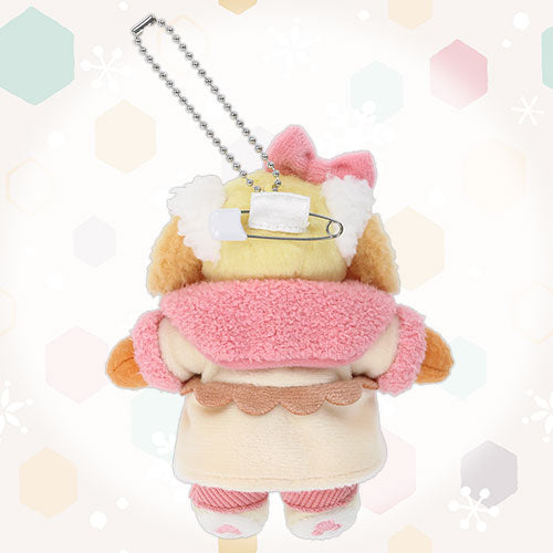 NOV 5 PREORDER - Disneysea Limited - Duffy & Friends - Secret Of a Snowy Day - Cookie Ann Plush Keychain / Pin