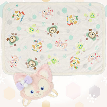 NOV 5 PREORDER - Disneysea Limited - Duffy & Friends - Secret Of a Snowy Day - Lina Bell Plush Backpack / Blanket
