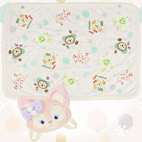 NOV 5 PREORDER - Disneysea Limited - Duffy & Friends - Secret Of a Snowy Day - Lina Bell Plush Backpack / Blanket