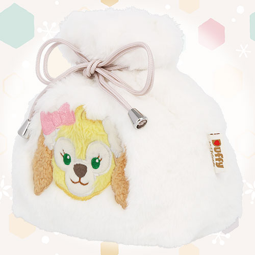NOV 5 PREORDER - Disneysea Limited - Duffy & Friends - Secret Of a Snowy Day - Cookie Ann Plush Pouch