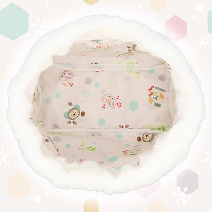 NOV 5 PREORDER - Disneysea Limited - Duffy & Friends - Secret Of a Snowy Day - Cookie Ann Plush Pouch