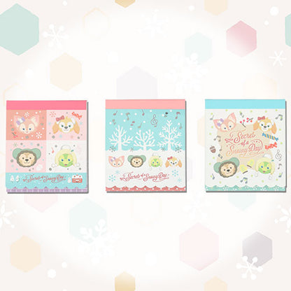 NOV 5 PREORDER - Disneysea Limited - Duffy & Friends - Secret Of a Snowy Day - Memo Set