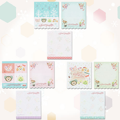 NOV 5 PREORDER - Disneysea Limited - Duffy & Friends - Secret Of a Snowy Day - Memo Set